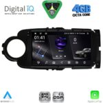 DIGITAL IQ RSG 6737BL_CPA (9inc) MULTIMEDIA TABLET for TOYOTA YARIS mod. 2011-2015 (BLACK)