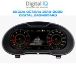 DIGITAL IQ DYL 597_DC (12.3in) DIGITAL INSTRUMENT CLUSTER for SKODA OCTAVIA 7 mod. 2013-2020