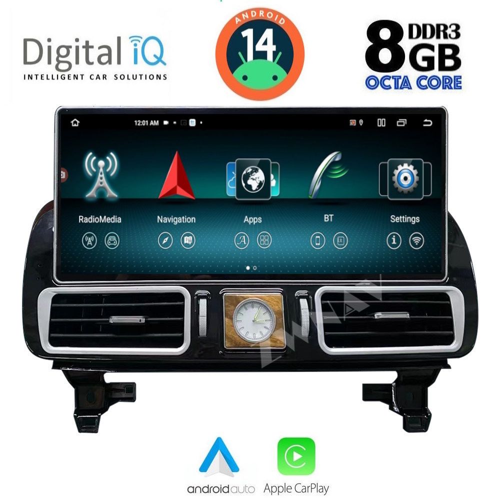 TOP18997-144 DIGITAL IQ TOP 17997_CPA (12.3inc) (NTG 4.5) MULTIMEDIA SYSTEM for MERCEDES ML (W166) mod. 2011-2019 - Image 1