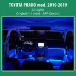 DIQ AMBIENT TOYOTA PRADO (J150) mod. 2010-2019 (Digital iQ Ambient Light for Toyota PRADO mod. 2010-2019 with 22 Lights) - Image 2