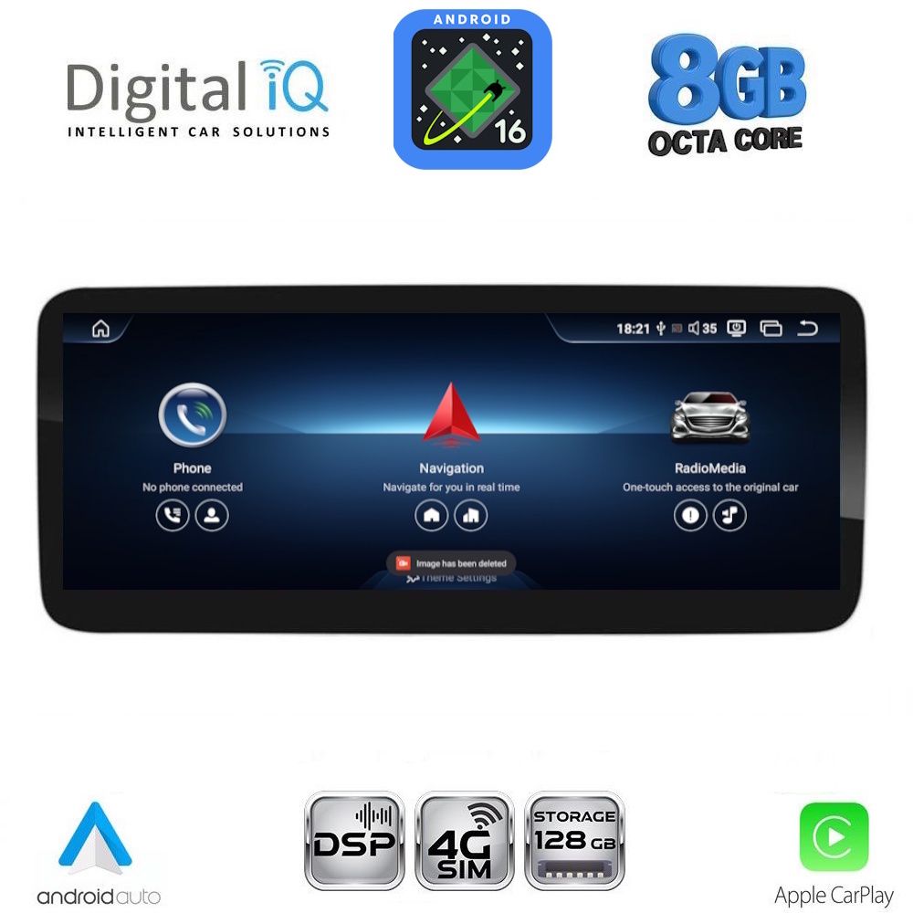 TPG16980-16 DIGITAL IQ TPK 16981_CPA (10.25'') MULTIMEDIA SYSTEM for MERCEDES A – CLA – GLA mod. 2015-2019 (NTG 5) - Image 1