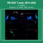 DIQ AMBIENT VW DZ06H mod. 2013-2021 (Digital iQ Ambient Light VW GOLF 7 mod. 2013-2021 with 21 Lights) - Image 2
