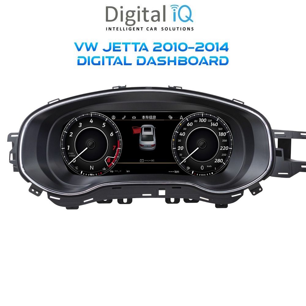 VW_JETTA_2010-14_Digital_Dashboard_DYL738 DIGITAL IQ DYL 738_DC (10.25") DIGITAL INSTRUMENT CLUSTER for VW JETTA mod. 2010-2014 with HDMI input - Image 1